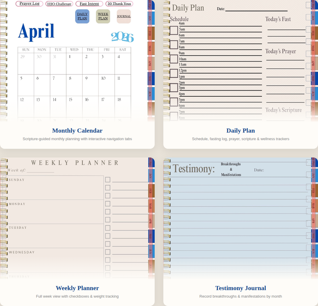 The Fasted Lifestyle Planner & Journal